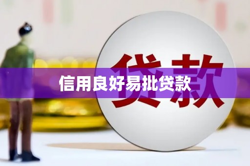 进贤信用良好易批贷款