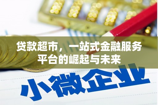 进贤贷款超市，一站式金融服务平台的崛起与未来