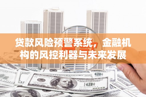 进贤贷款风险预警系统，金融机构的风控利器与未来发展
