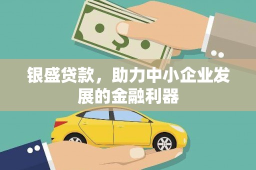 进贤银盛贷款，助力中小企业发展的金融利器