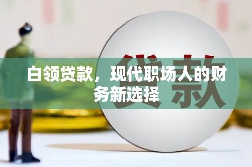 进贤白领贷款，现代职场人的财务新选择