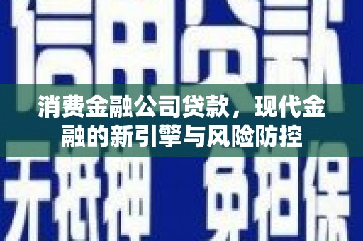 进贤消费金融公司贷款，现代金融的新引擎与风险防控