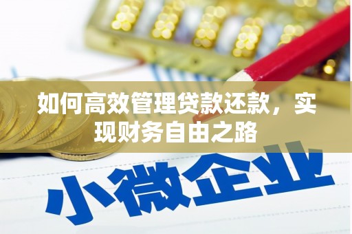 进贤如何高效管理贷款还款，实现财务自由之路
