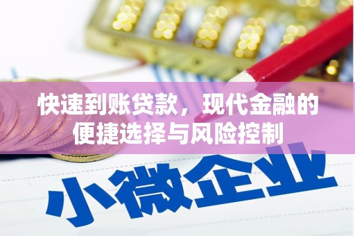 进贤快速到账贷款，现代金融的便捷选择与风险控制