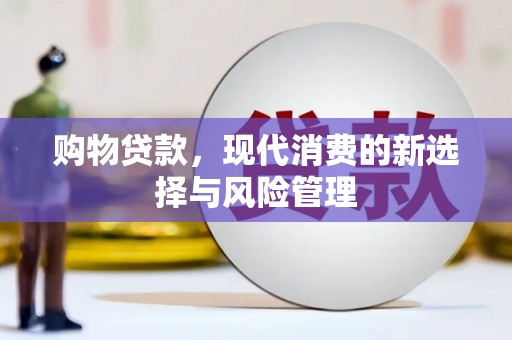 进贤购物贷款，现代消费的新选择与风险管理