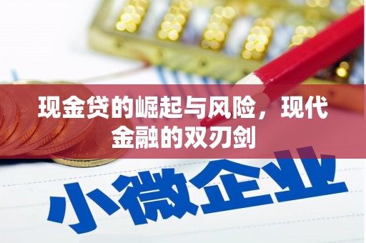 进贤现金贷的崛起与风险，现代金融的双刃剑