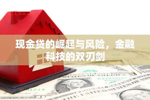 进贤现金贷的崛起与风险，金融科技的双刃剑
