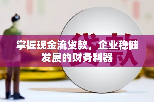 进贤掌握现金流贷款，企业稳健发展的财务利器