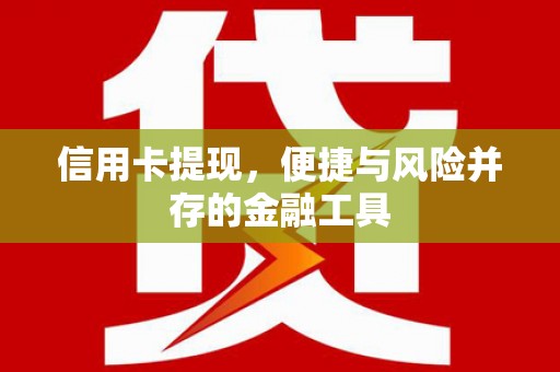 进贤信用卡提现，便捷与风险并存的金融工具