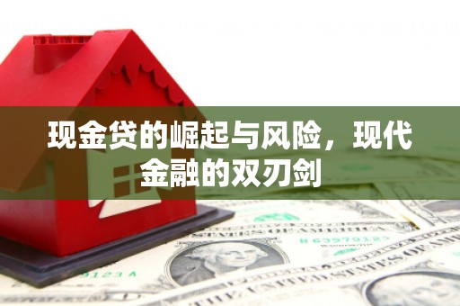 进贤现金贷的崛起与风险，现代金融的双刃剑