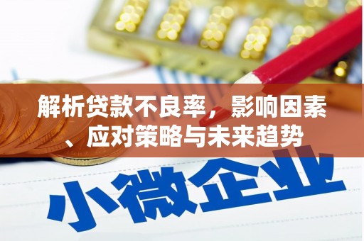 进贤解析贷款不良率，影响因素、应对策略与未来趋势