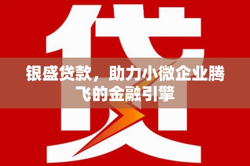 进贤银盛贷款，助力小微企业腾飞的金融引擎
