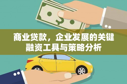 进贤商业贷款，企业发展的关键融资工具与策略分析