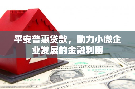 进贤平安普惠贷款，助力小微企业发展的金融利器