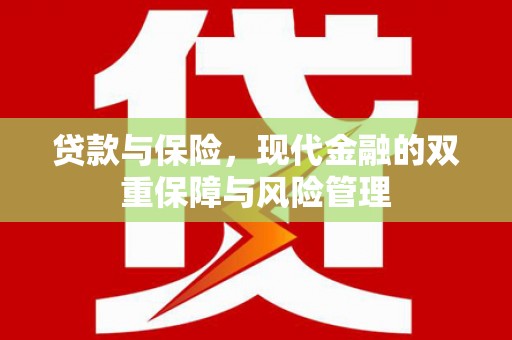 进贤贷款与保险，现代金融的双重保障与风险管理
