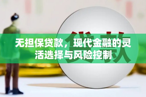 进贤无担保贷款，现代金融的灵活选择与风险控制