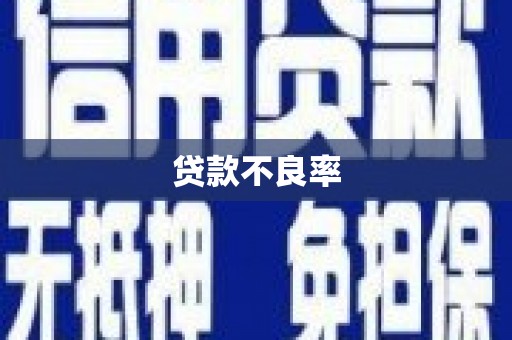 进贤贷款不良率
