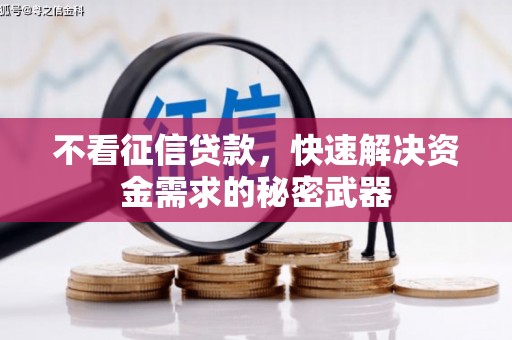 进贤不看征信贷款，快速解决资金需求的秘密武器