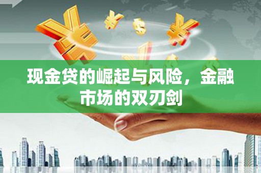 进贤现金贷的崛起与风险，金融市场的双刃剑