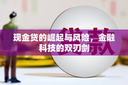 进贤现金贷的崛起与风险，金融科技的双刃剑