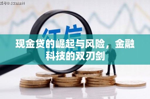 进贤现金贷的崛起与风险，金融科技的双刃剑