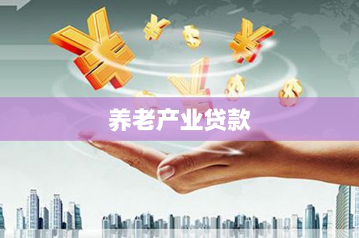 进贤养老产业贷款