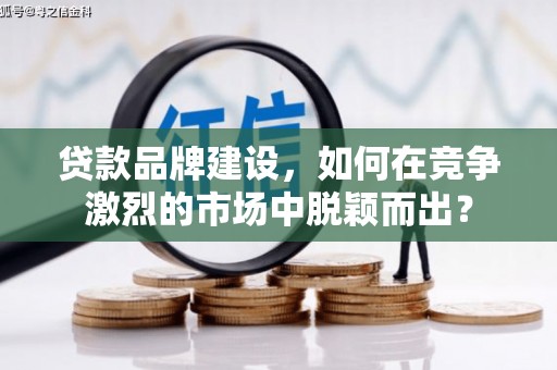 进贤贷款品牌建设，如何在竞争激烈的市场中脱颖而出？