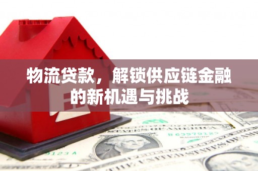 进贤物流贷款，解锁供应链金融的新机遇与挑战