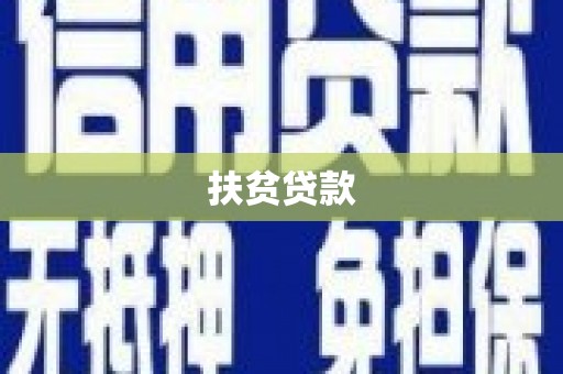 进贤扶贫贷款