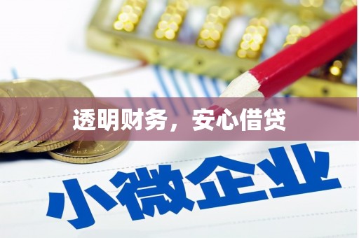进贤透明财务，安心借贷
