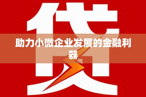 进贤助力小微企业发展的金融利器